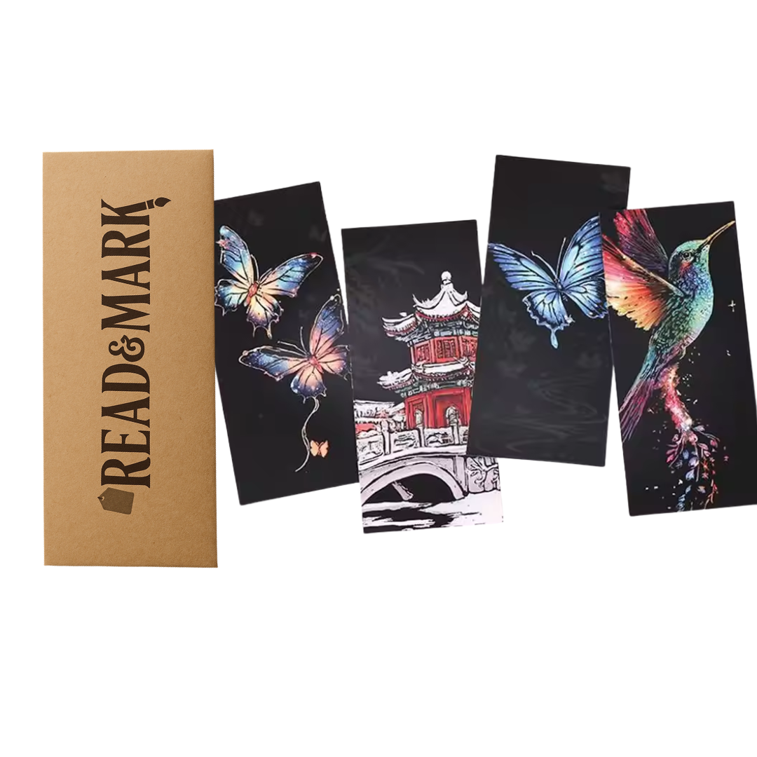 Marcapáginas de Arte para Rascar